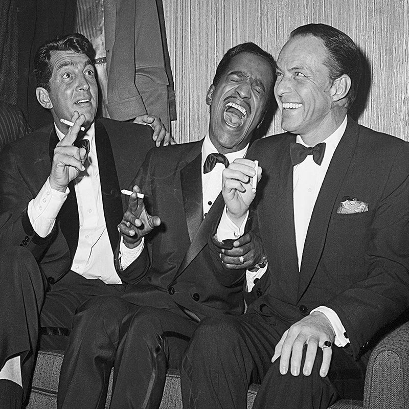 Black & White Movie Star Canvas Poster