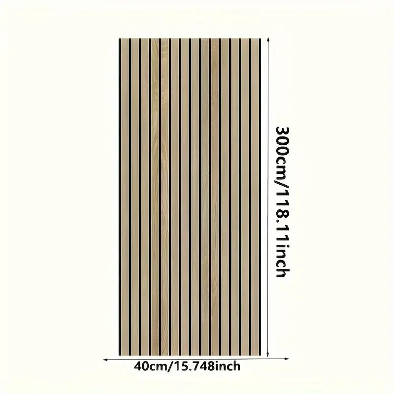 3D Grille PVC Wall Sticker