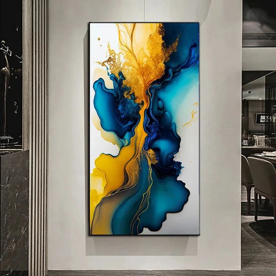DIY Large Abstract Landscape Diamond Painting