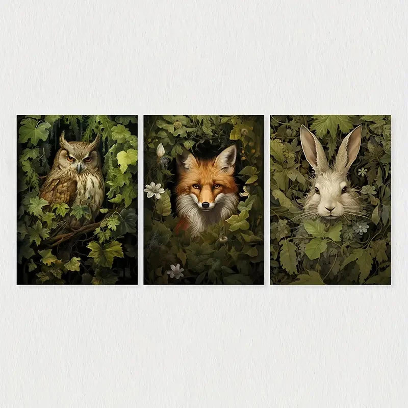 3-Piece Magical Forest Animal Set