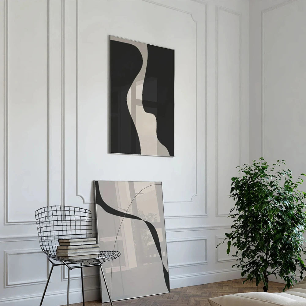 Minimal Line Art Canvas Poster