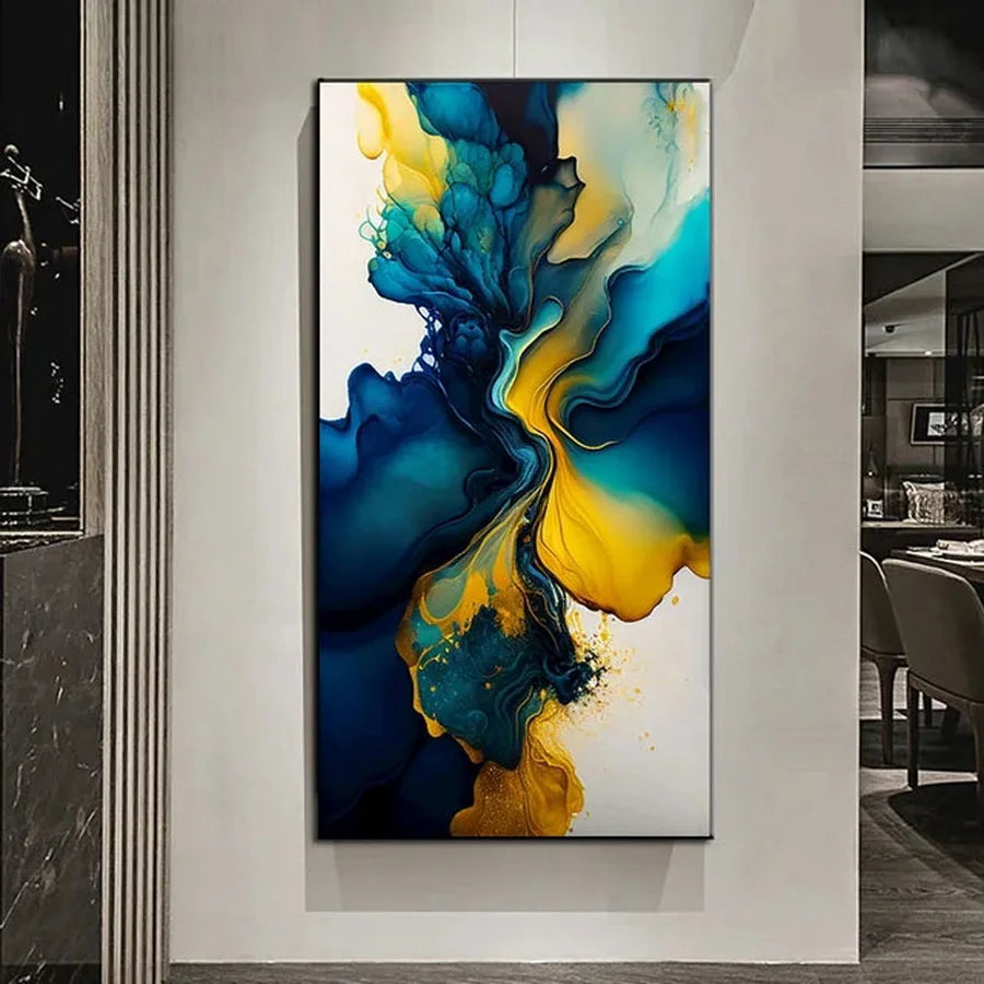 DIY Large Abstract Landscape Diamond Painting