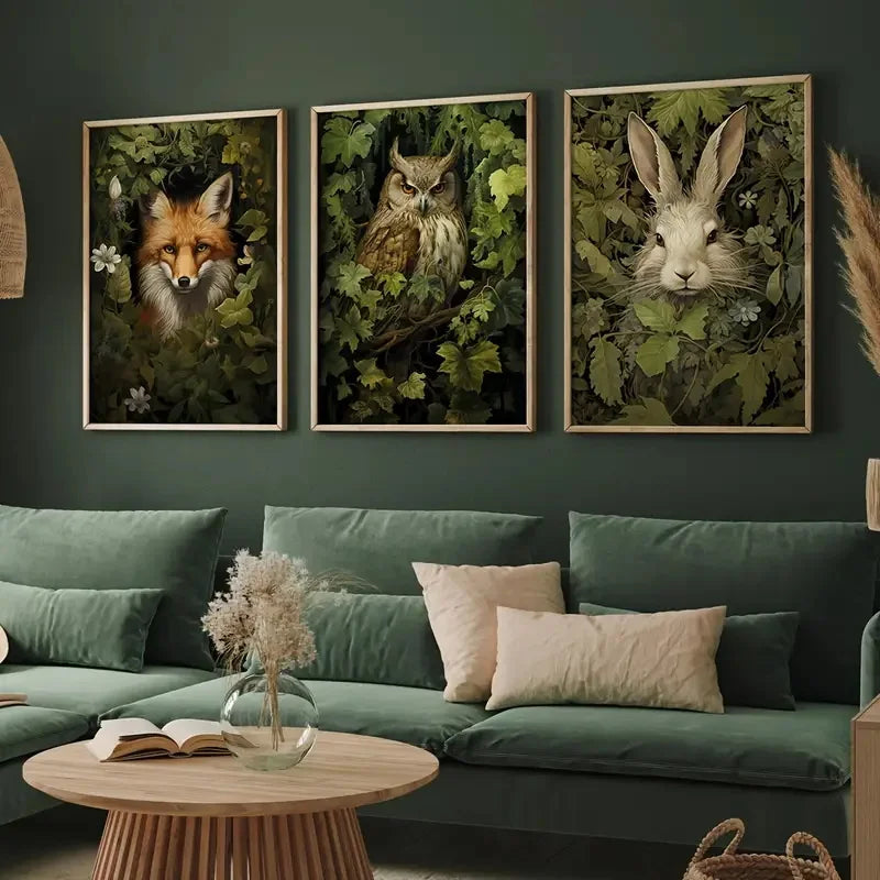 3-Piece Magical Forest Animal Set