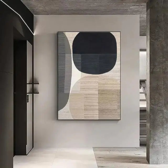 Wabi-Sabi Minimalist Abstract Canvas