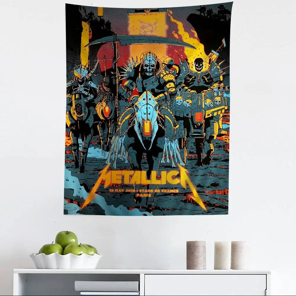 Metallica Band Tapestry