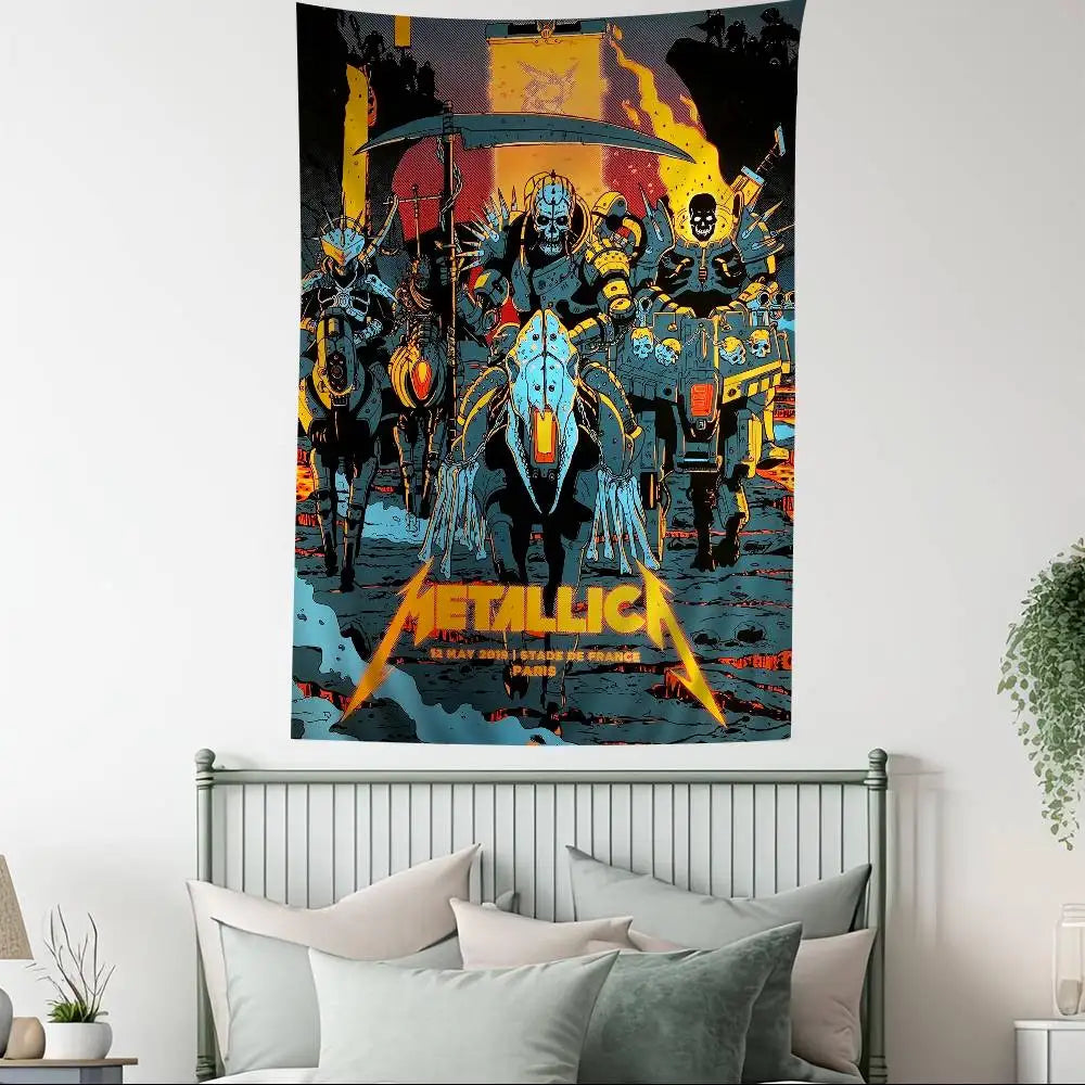 Metallica Band Tapestry