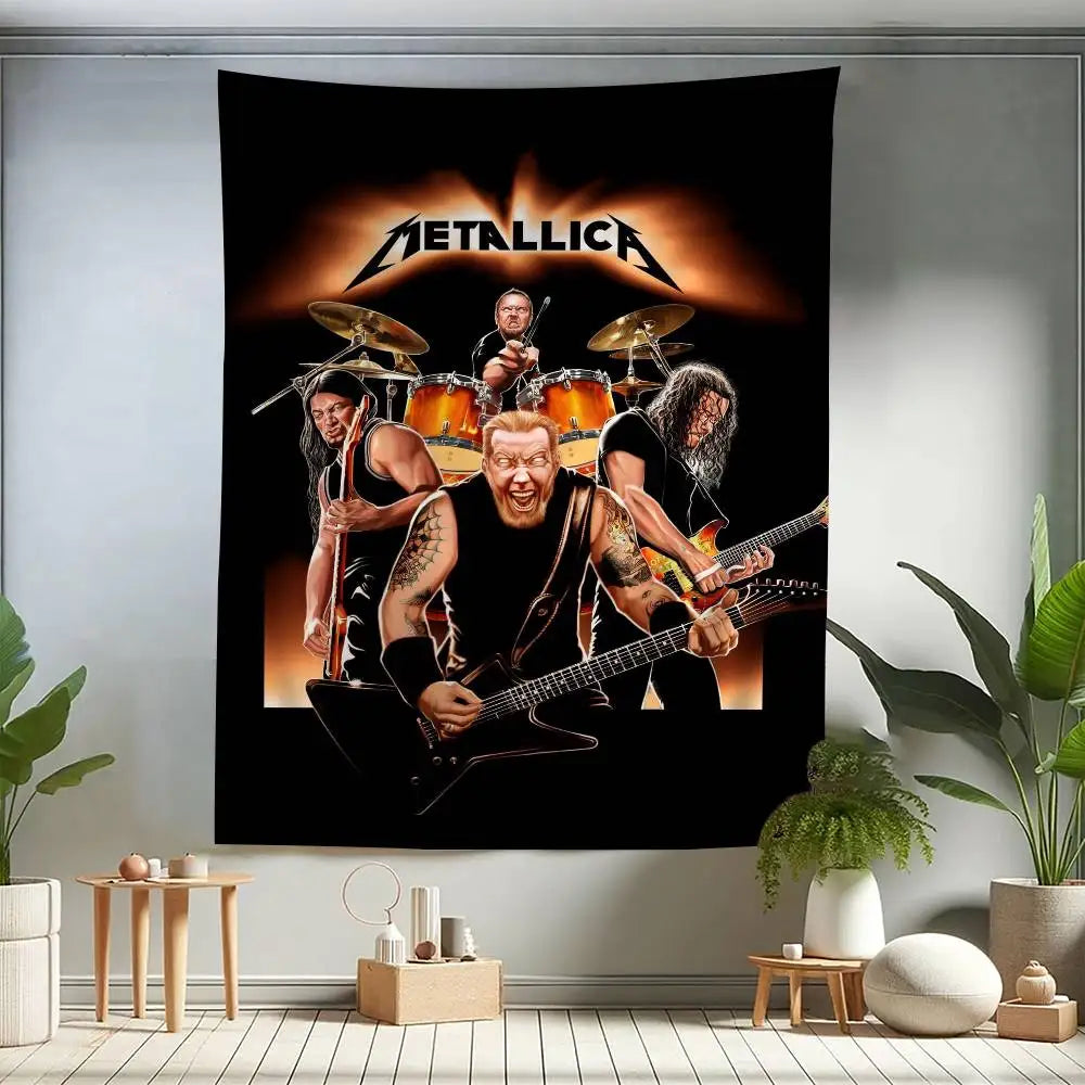 Metallica Band Tapestry