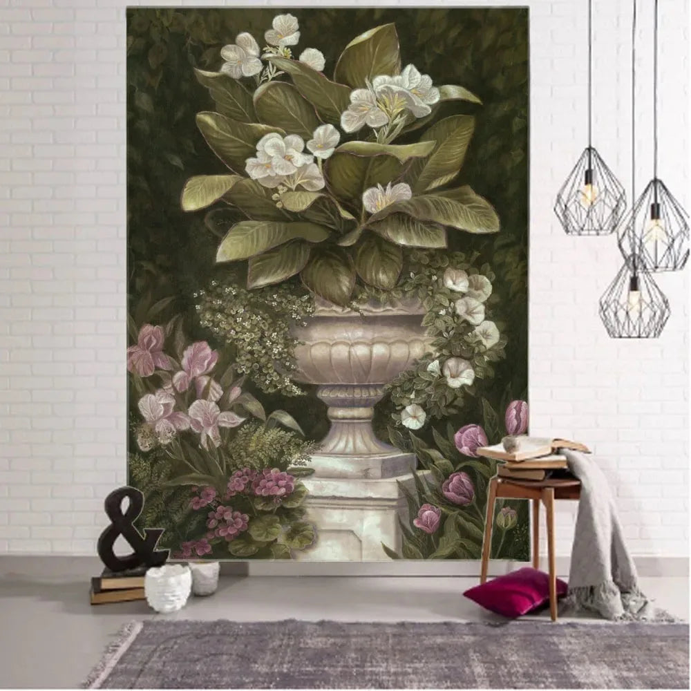 Bohemian Retro Landscape Wall Tapestry