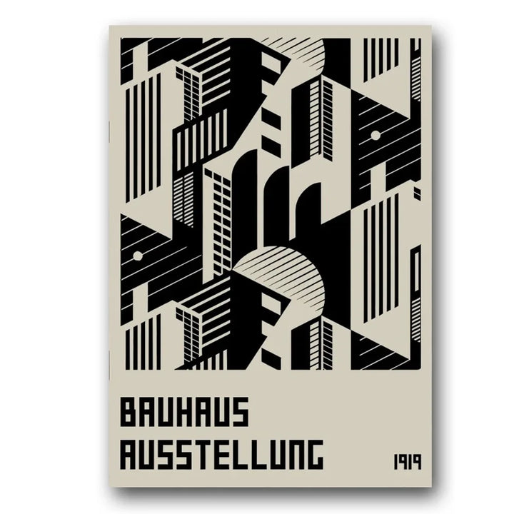 Bauhaus Vintage Wall Art Poster