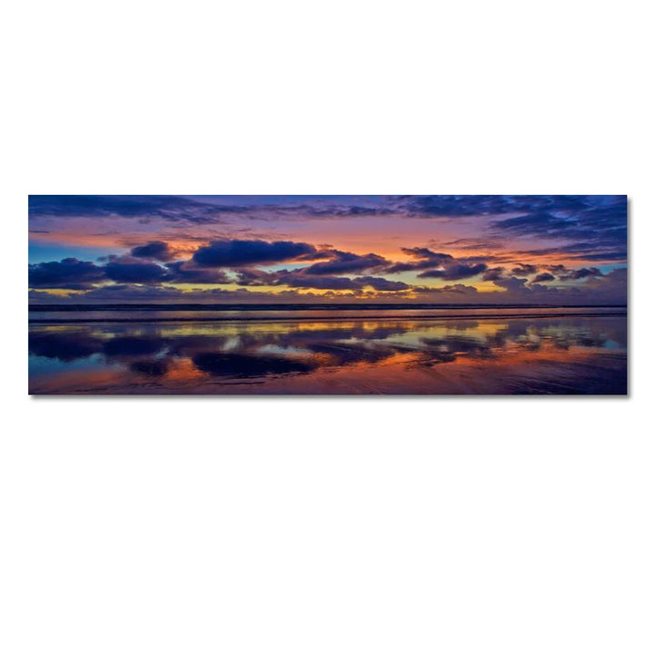 Beach Sunset Landscape Canvas Poster