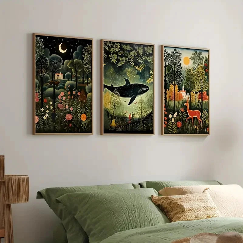 3-Piece Magical Forest Animal Set
