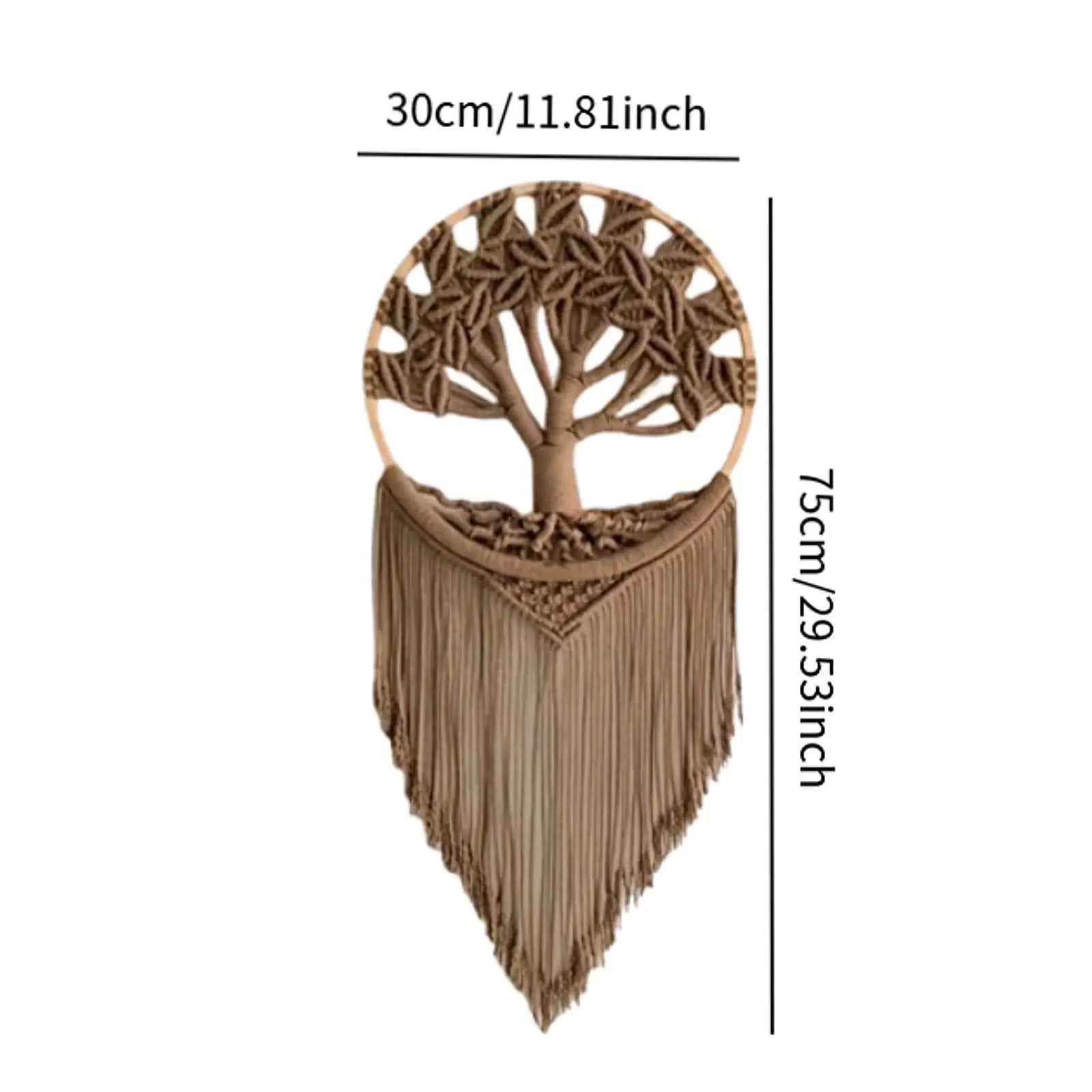 Boho Macrame Tassel Wall Hanging