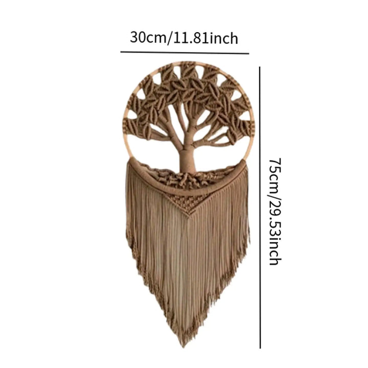 Boho Macrame Tassel Wall Hanging