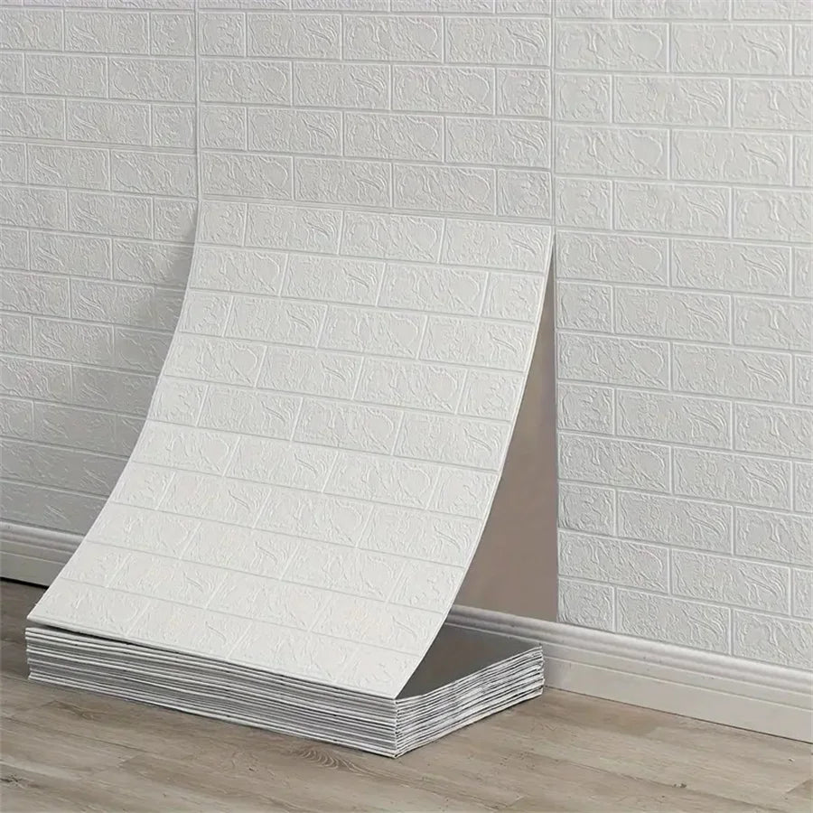 70×100 cm 3D Brick Foam Wall Sticker